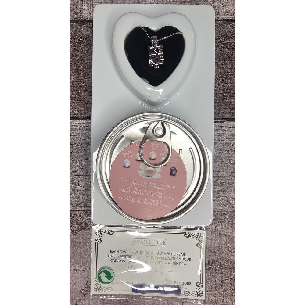 Pearl LOVE Necklace Oyster Kit Jewelry Pendant MY INSPIRATIONS Gift New DIY - Picture 11 of 16